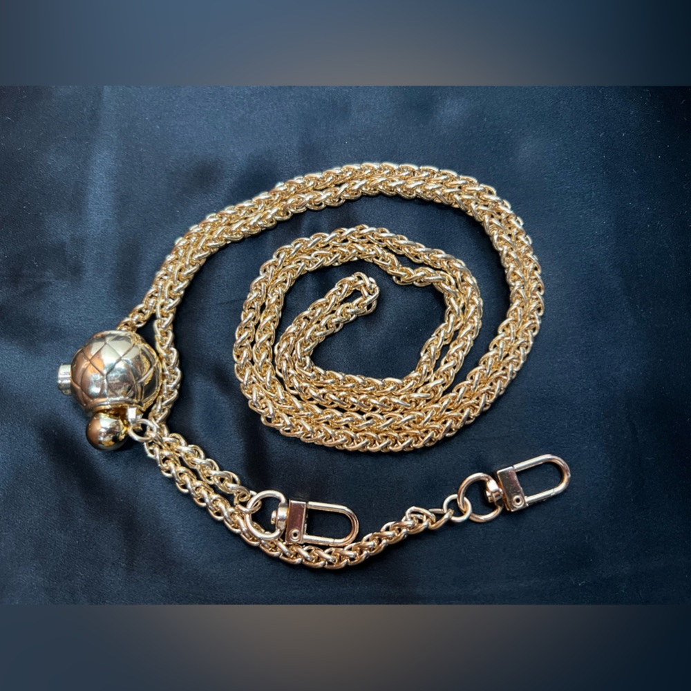 Adjustable Gold Chain Bag Strap - image 1